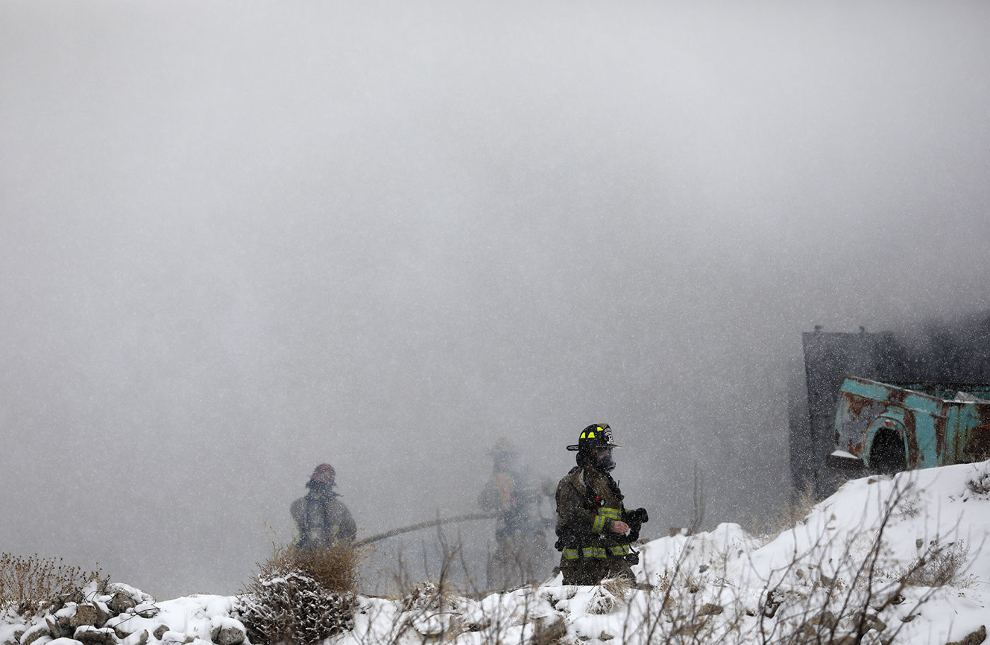 Bryan Stock Trail Structure Fire